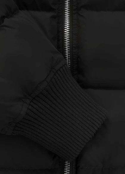 Kurtka zimowa męska z kapturem Gopher Czarna