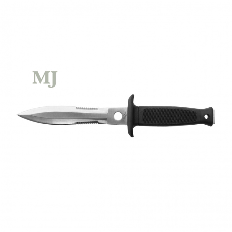 Nóż rzutka Fox Outdoor w skórzanym pokrowcu