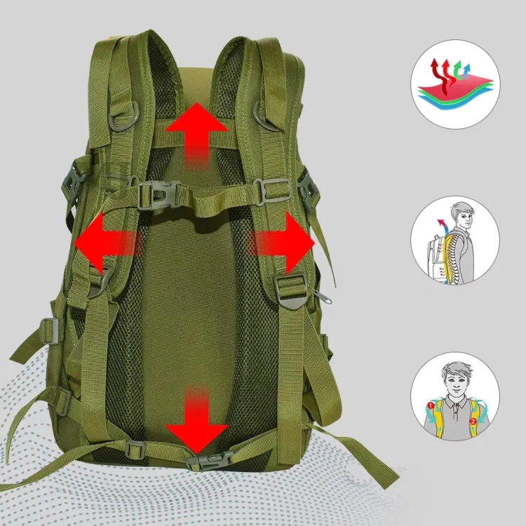 Plecak wojskowy militarny survival taktyczny wodoodporny 55l