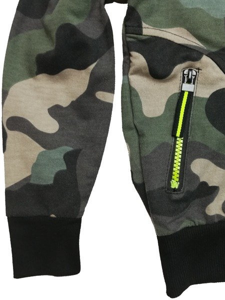 Bluza moro chłopięca/młodzieżowa z kapturem