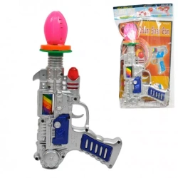 Pistolet karabin światło dźwięk kwiatek obrotowy 964432