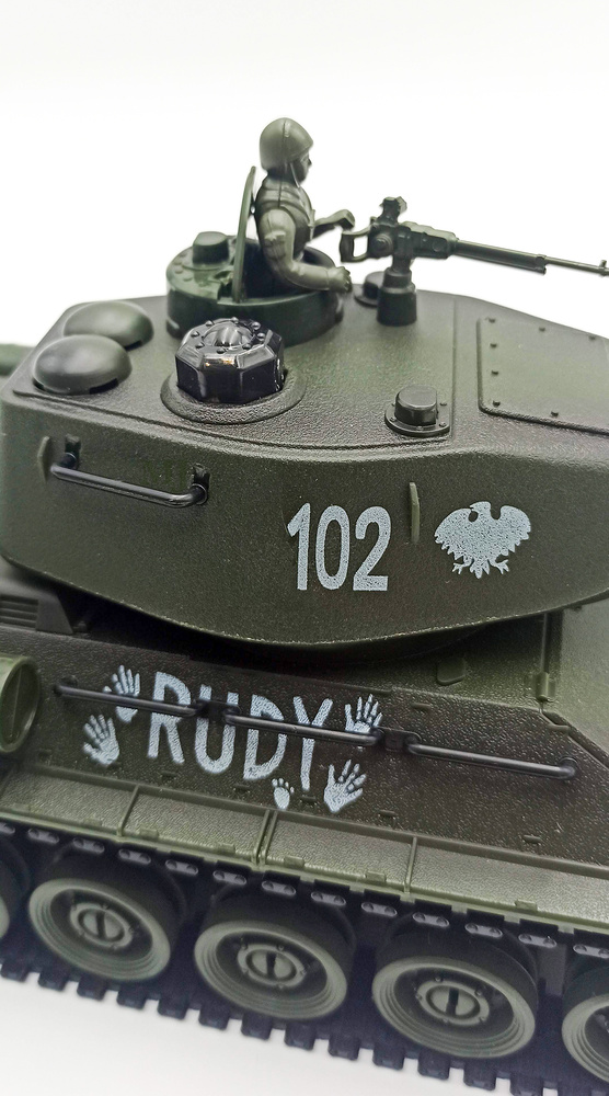 Czołg Rudy 102 RC zdalnie sterowany.