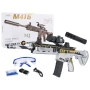 Karabin M416 szary na kulki wodne + akcesoria