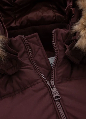 Kurtka zimowa Pitbull West Coast Burnt Bordowa
