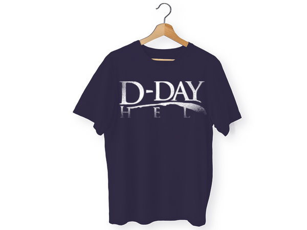 Koszulka T-shirt D-Day Hel Półwysep Granat