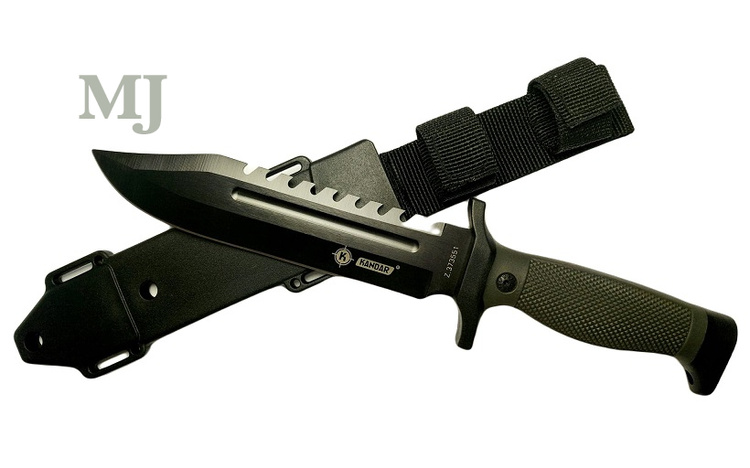 Nóż taktyczny survivalowy KANDAR z pokrowcem