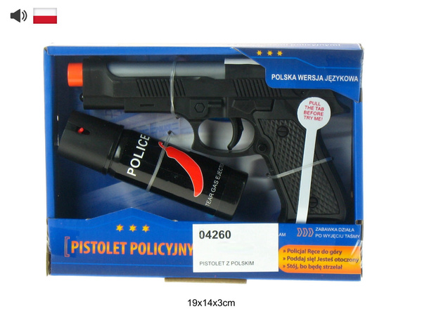Pistolet Policyjny z gazem