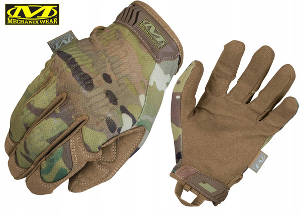 Rękawice taktyczne wojskowe mechanik the oryginal multicam XXL