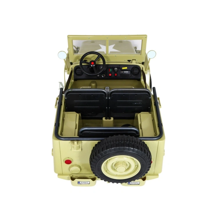 Autko Wojskowe Retro dla 3 dzieci 