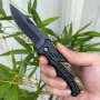 Nóż składany ratowniczy myśliwski survival scyzoryk 16cm