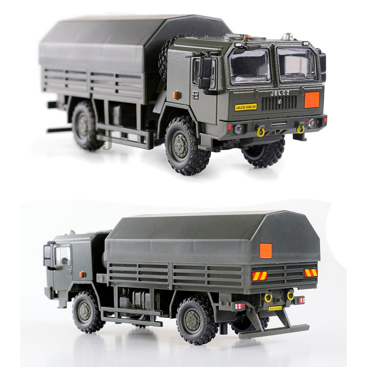 Auto metalowe jelcz wojskowy