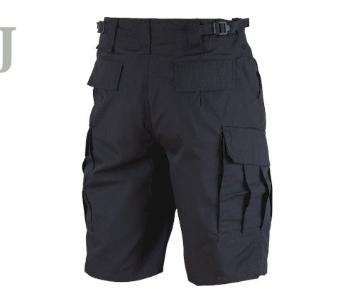 Spodnie Krótkie WZ10 Rip-Stop Czarne Texar