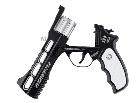 Pistolet metalowy na kapiszony czarny MPS-208-1