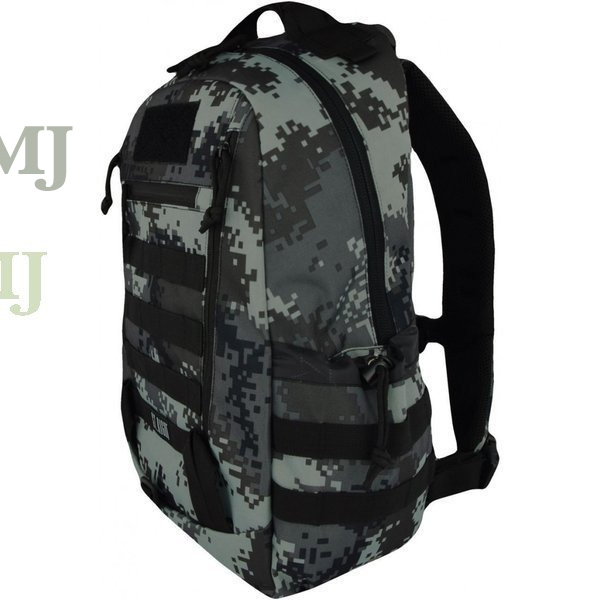 Plecak szkolny 1 komorowy moro 25 l. Black Digital ST.RIGHT - BP39