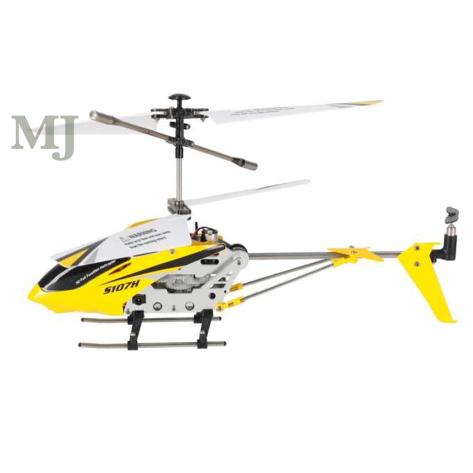 Helikopter zdalnie sterowany na pilota RC SYMA S107H 2.4GHz RTF żółty