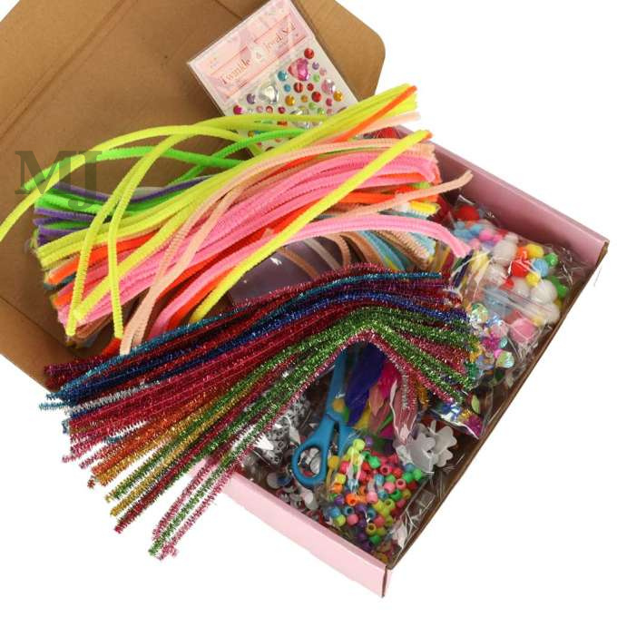 Kreatywny zestaw plastyczny dla dzieci do prac ręcznych XXXL, 1200 elementów