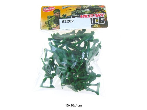 Żołnierzyki wojsko zestaw 62202