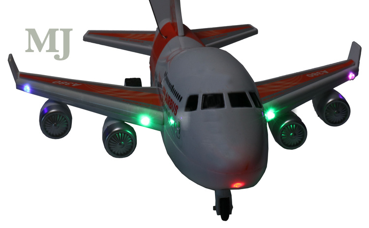 Samolot pasażerski zdalnie sterowany na radio airbus