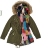 Kurtka zimowa damska parka