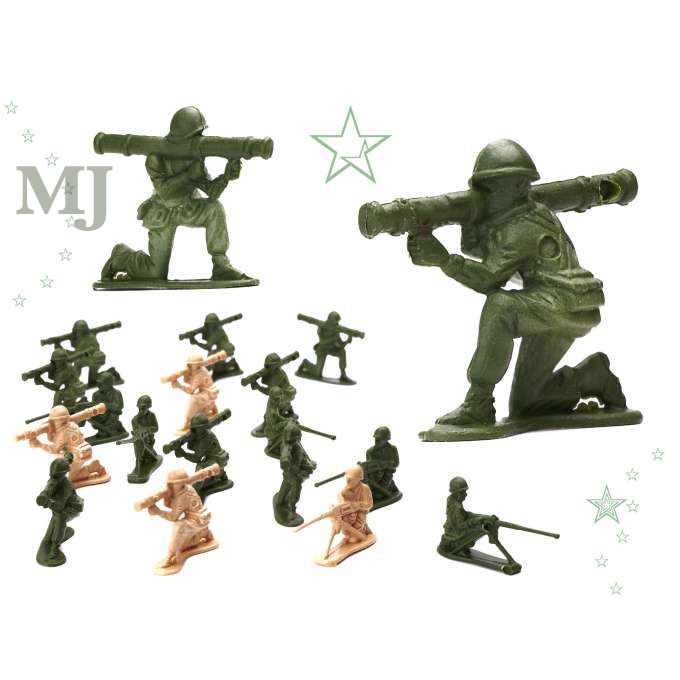 Żołnierzyki baza wojskowa figurki zestaw 307el.