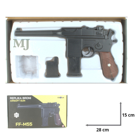 Pistolet metalowy na kulki FF-M55 78259