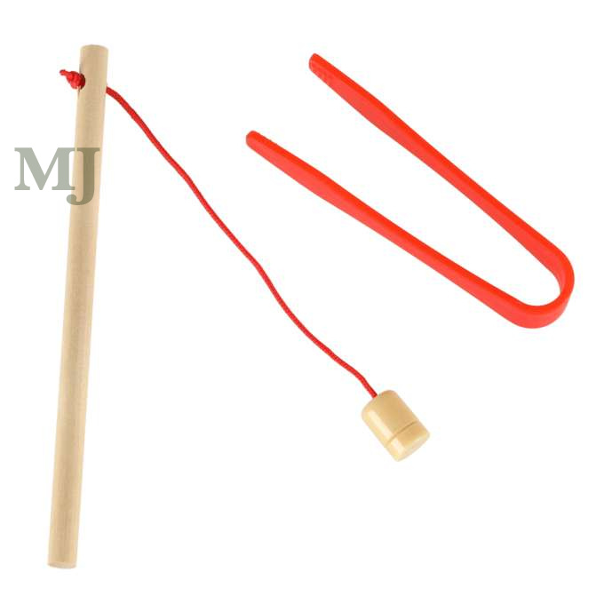 Gra drewniana - łowienie rybek na magnes, pszczółki, Montessori