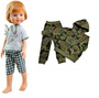 Ubranko dla lalki 32cm chłopięcy dres moro Wz-93