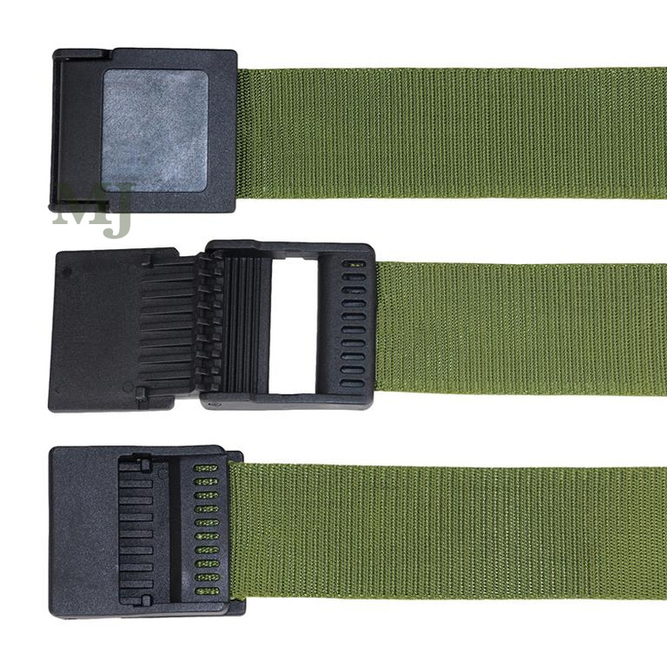 Pasek taktyczny do spodni parciany Camo OTB 130cm Zielony