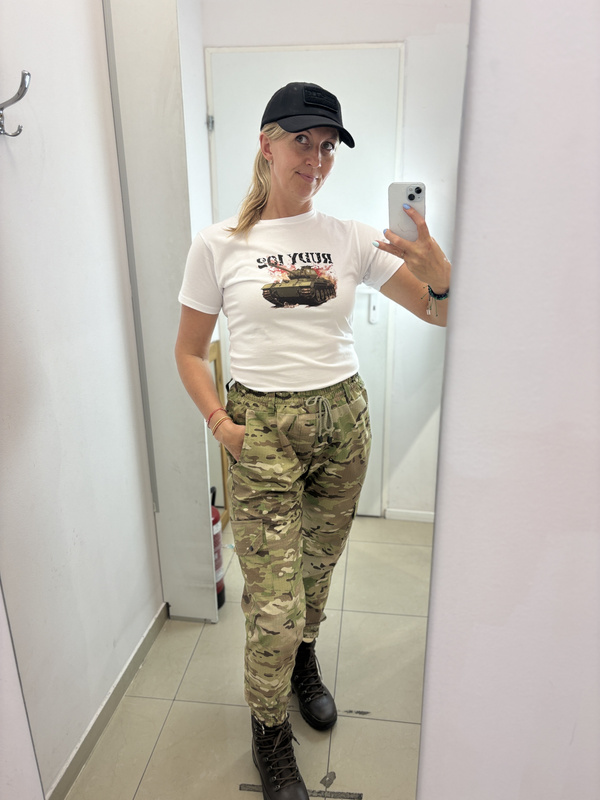 Spodnie joggery moro damskie MultiCam