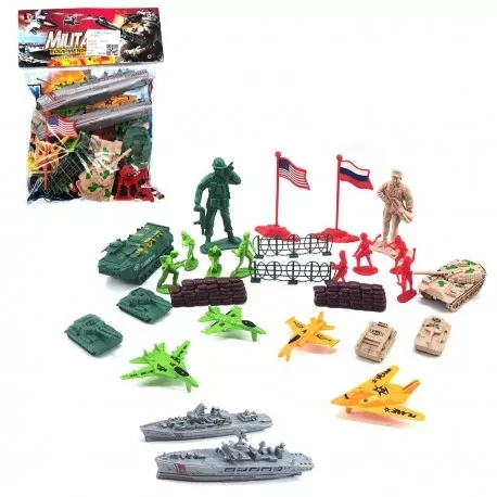 Zestaw militarny wojsko w worku mix gazelo 455266