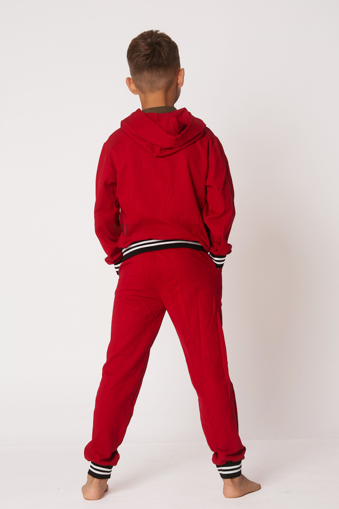 Komplet dresowy dla chłopca czerwony Orzeł Produkt Polski