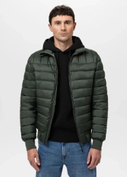 Kurtka pikowana przejściowa GRANGER II Ciemno Zielona