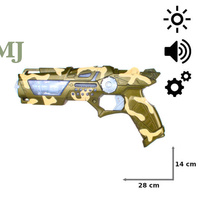 Pistolet światło i dźwięk
