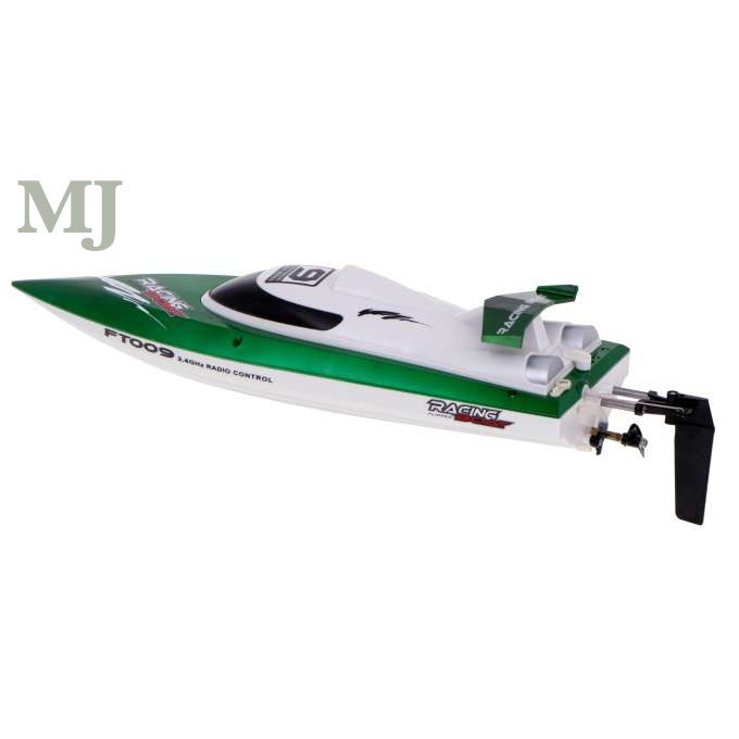 Łódź zdalnie sterowana na pilota RC FT009 zielona