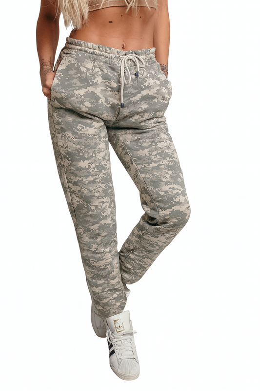 Spodnie dresowe moro damskie Acu At Digital