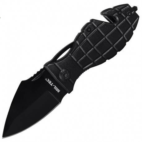 Nóż składany ratowniczy granat Mil-Tec kieszonkowy