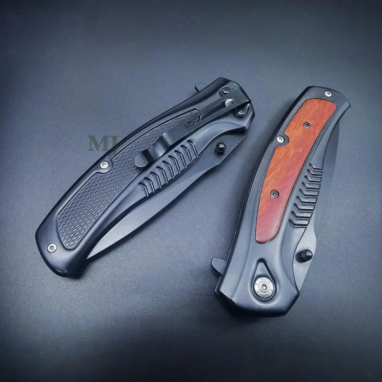 Nóż składany ratowniczy myśliwski survival 22,5cm