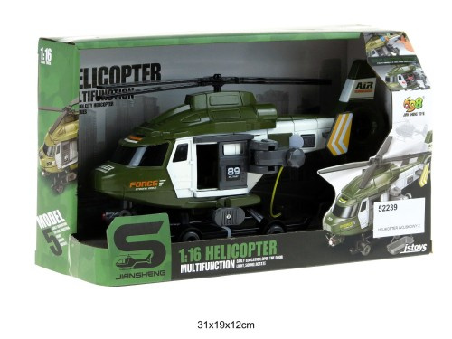 Helikopter wojskowy z wyciągarką 52239