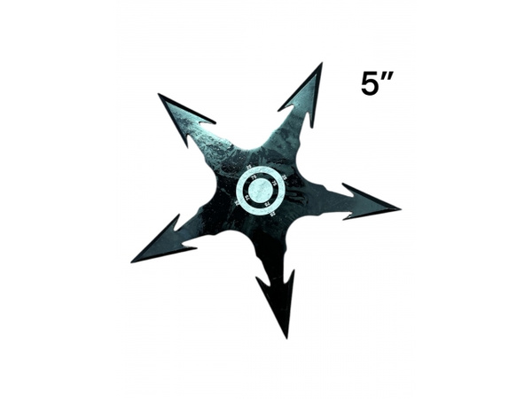 Rzutka Shuriken Black 5 ostrzy