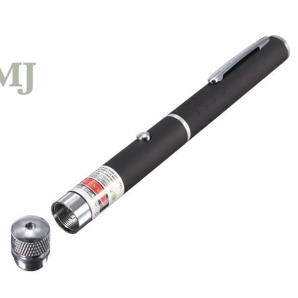 Laser pointer zielony wskaźnik z dodatkowymi nakładkami D-20026 