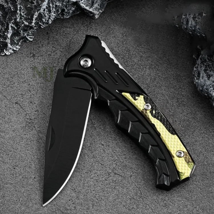 Nóż składany ratowniczy myśliwski survival scyzoryk 16cm