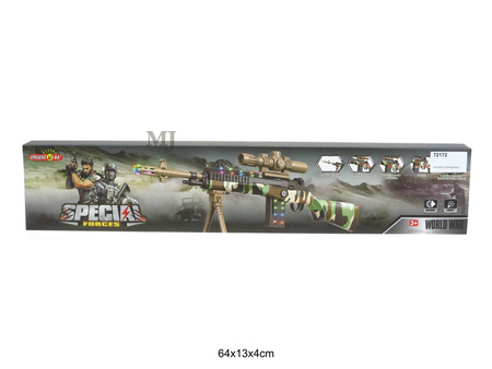 Karabin z dżwiękiem i światłem 72172