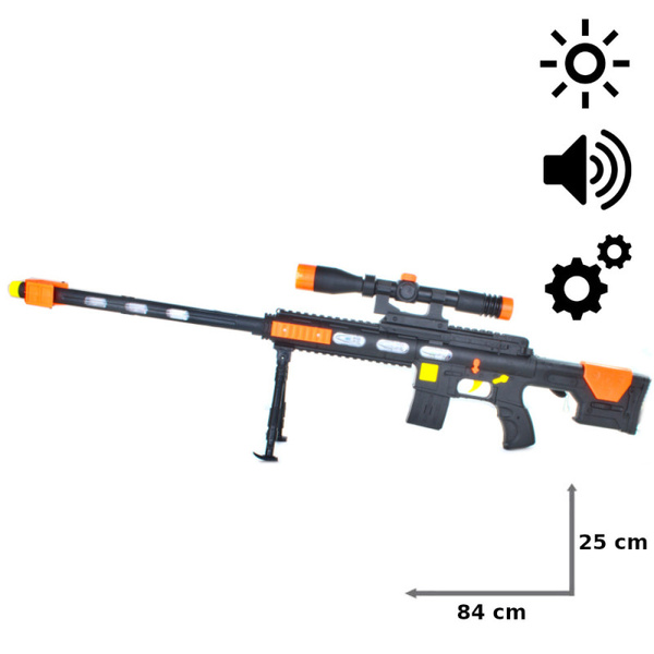 Sygnałowy pistolet światło + dźwięk