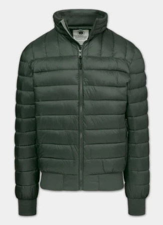 Kurtka pikowana przejściowa GRANGER II Ciemno Zielona