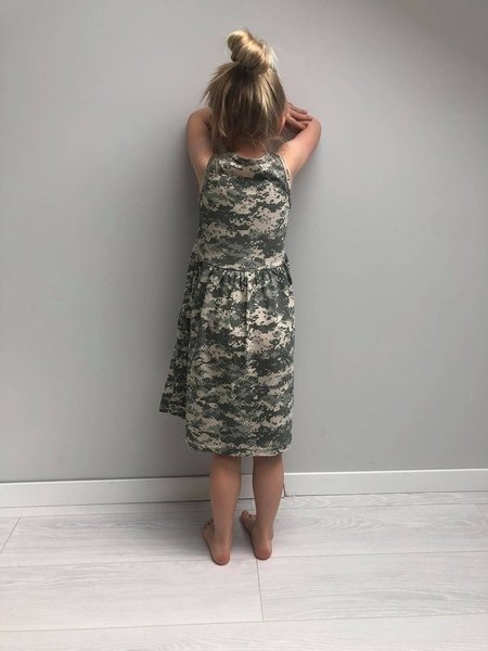 Sukienka dziewczęca moro ACU Produkt Polski