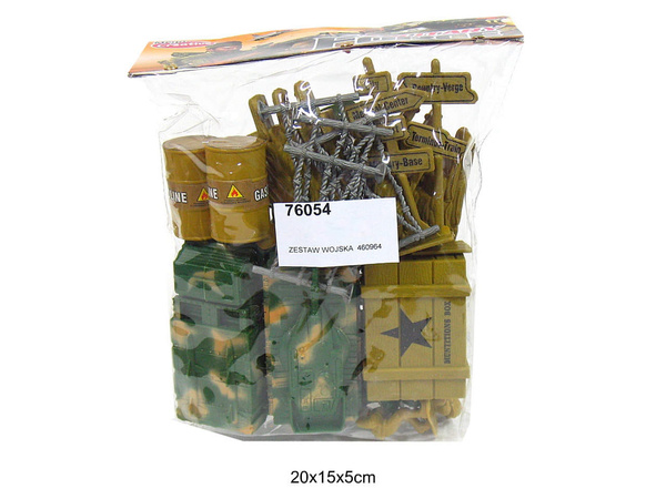 Zestaw żołnierzyków plastik 76054