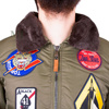 Kurtka lotnicza Mil-tec Top Gun Air Force Olive