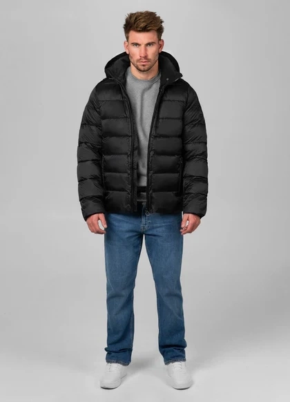 Kurtka zimowa Pitbull West Coast Barles Czarna