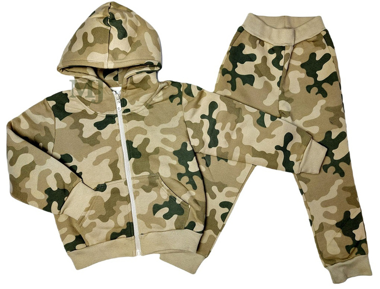 Spodnie dresowe moro chłopięce WZ.93 Pustynny Produkt Polski