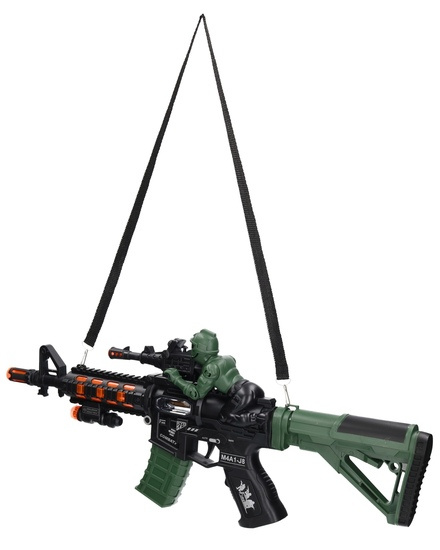 Karabinek automatyczny - ruchome elementy, dźwięk i oświetlenie Y-5015